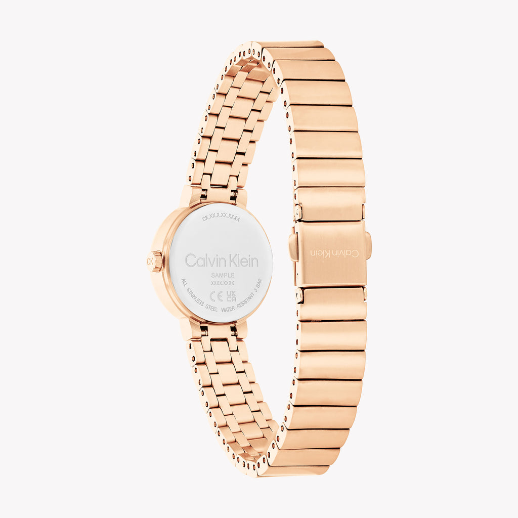 Ck Women's Rose Gold Quartz Watch | Model 25200411