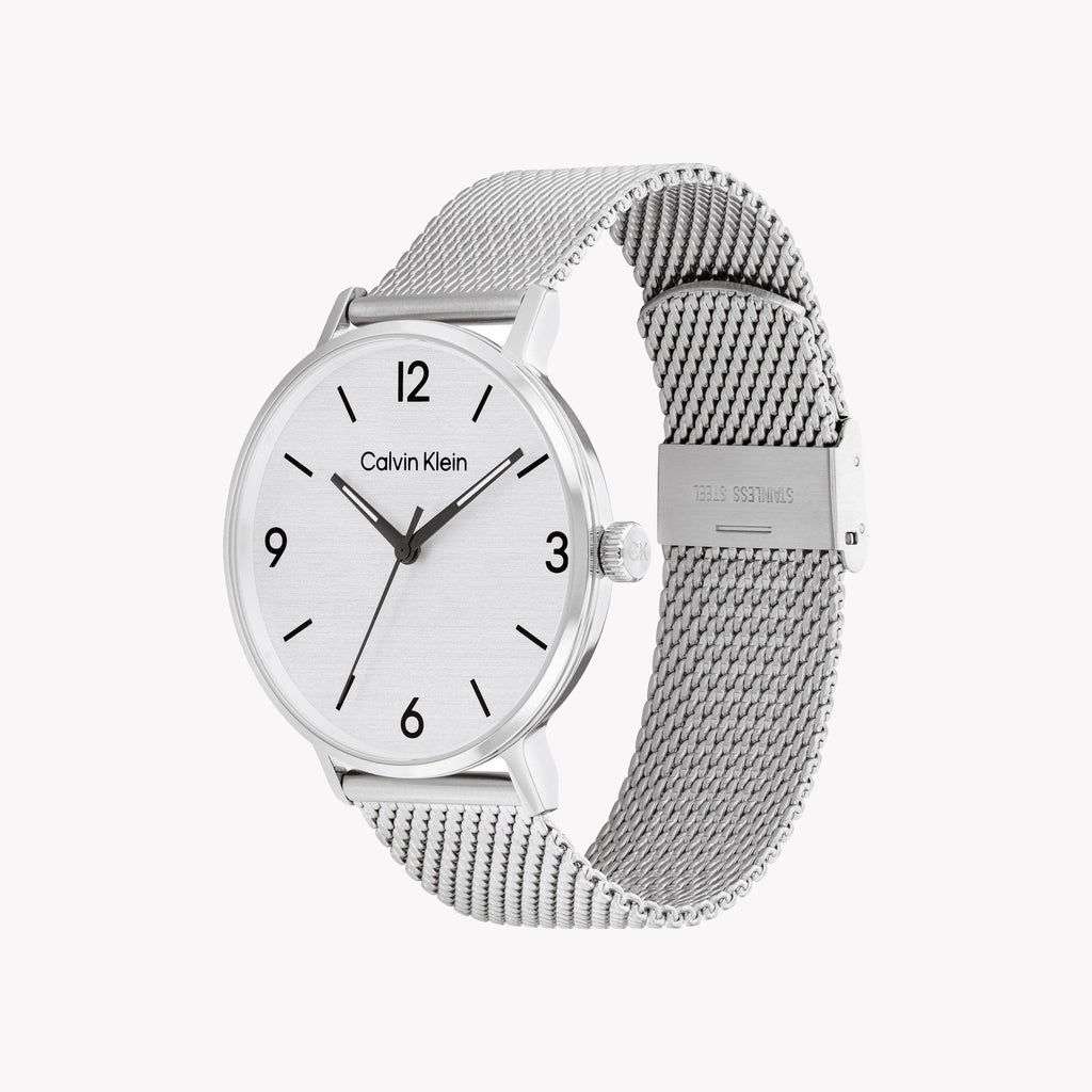 Ck Calvin Klein Men's Silver Stainless Steel | 25200433