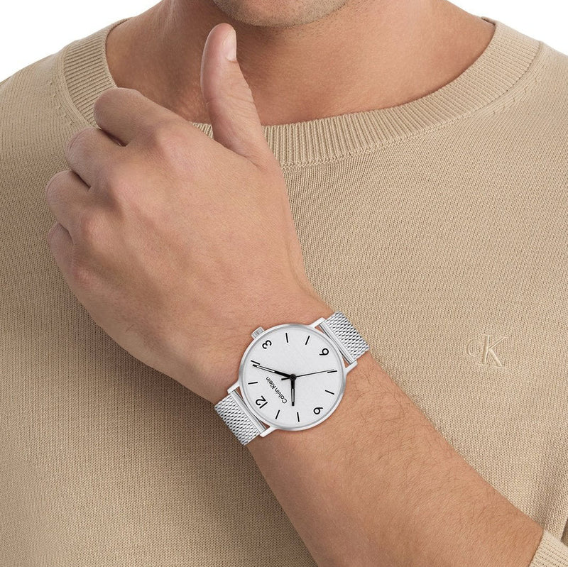 Ck Calvin Klein Men's Silver Stainless Steel | 25200433 by i-watch