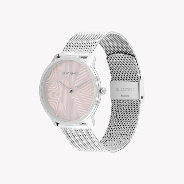 Ck Calvin Klein Women's Silver/Pink Watch | 25300015 by i-watch