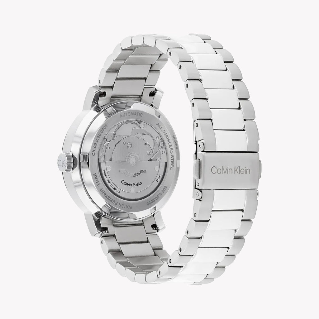 Ck Calvin Klein Men's Silver Watch | 25300018