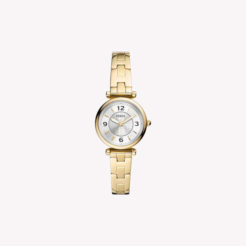 Fossil Women's Gold Stainless Steel Watch, Silver Dial | Es5203 by i-watch