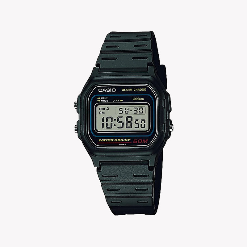Unmatched Versatility Unisex Resin Watch, Black | W-59-1vqes by i-watch