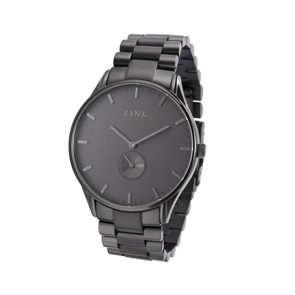 Zink Zk130g5ss-37 Elegant Black - Modern Men's Timepiece With Stainless Steel BAnd and Dial by i-watch