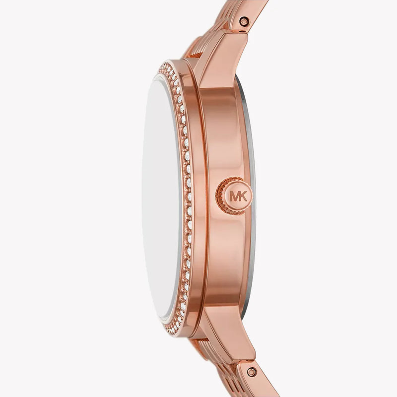 Michael Kors Women's Rose Gold Watch, White Dial | Mk1052set by i-watch