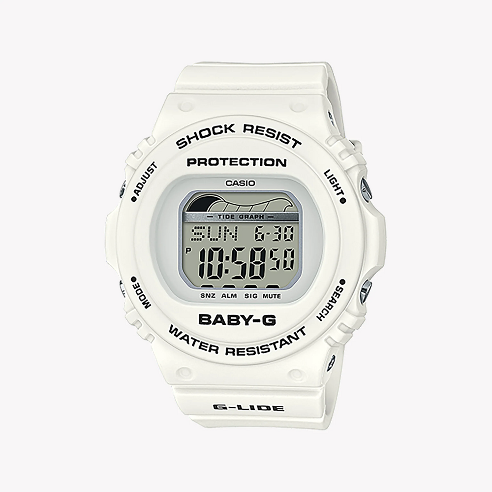Casio Baby-G Blx-570-7dr Adventure Time - Stylish White Resin Women's Watch by i-watch