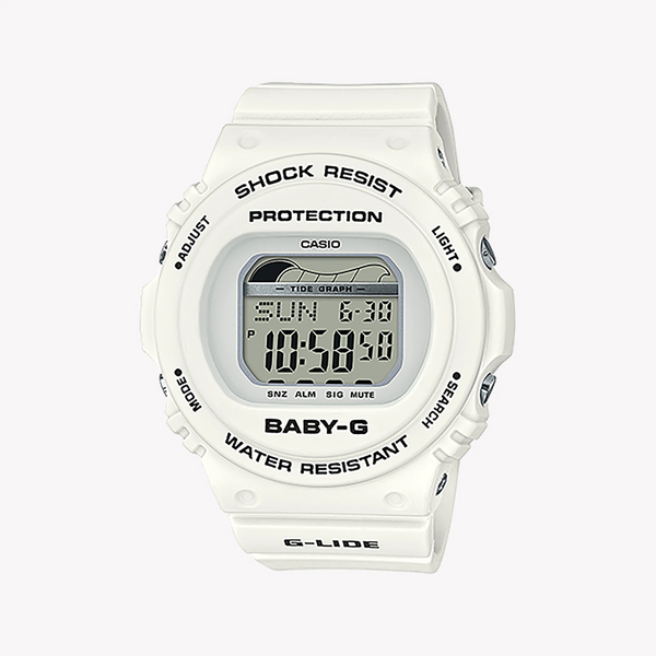 Casio Baby-G Blx-570-7dr Adventure Time - Stylish White Resin Women's Watch by i-watch