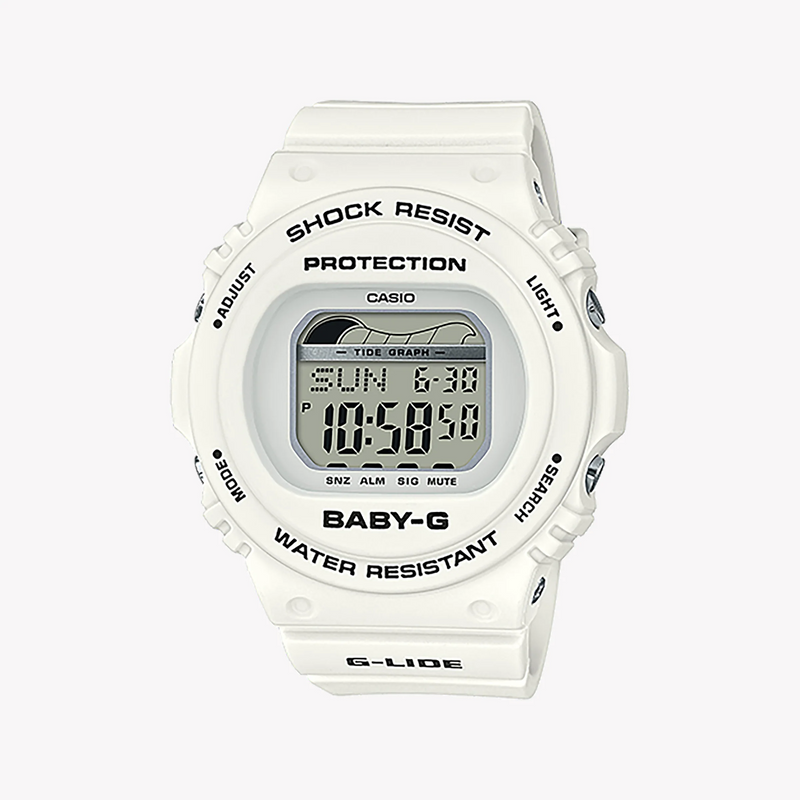 Casio Baby-G Blx-570-7dr Adventure Time - Stylish White Resin Women's Watch by i-watch