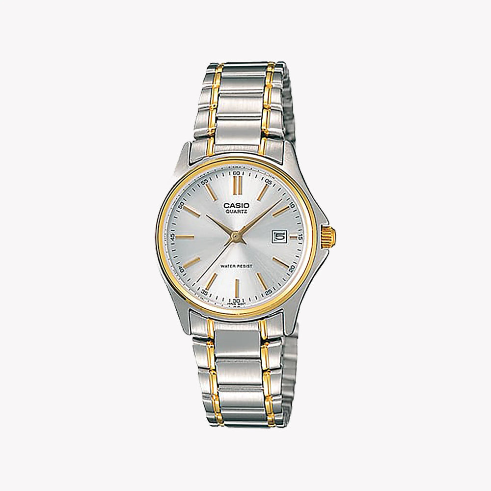 Timeless Elegance Women's Silver Watch, Stainless Steel | Ltp-1183g-7adf by i-watch