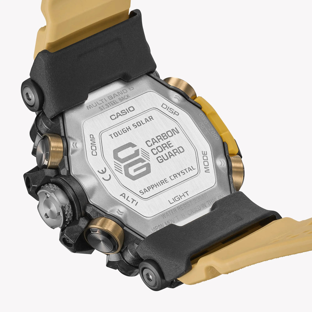 Casio G-Shock Gwg-2000-1a5dr - Unstoppable Resilience Men's Watch With Black Case & Beige Band by i-watch