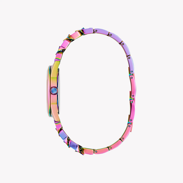 Guess Women's Pink Stainless Steel Watch, Multicolor Band | Gw0546l3 by i-watch