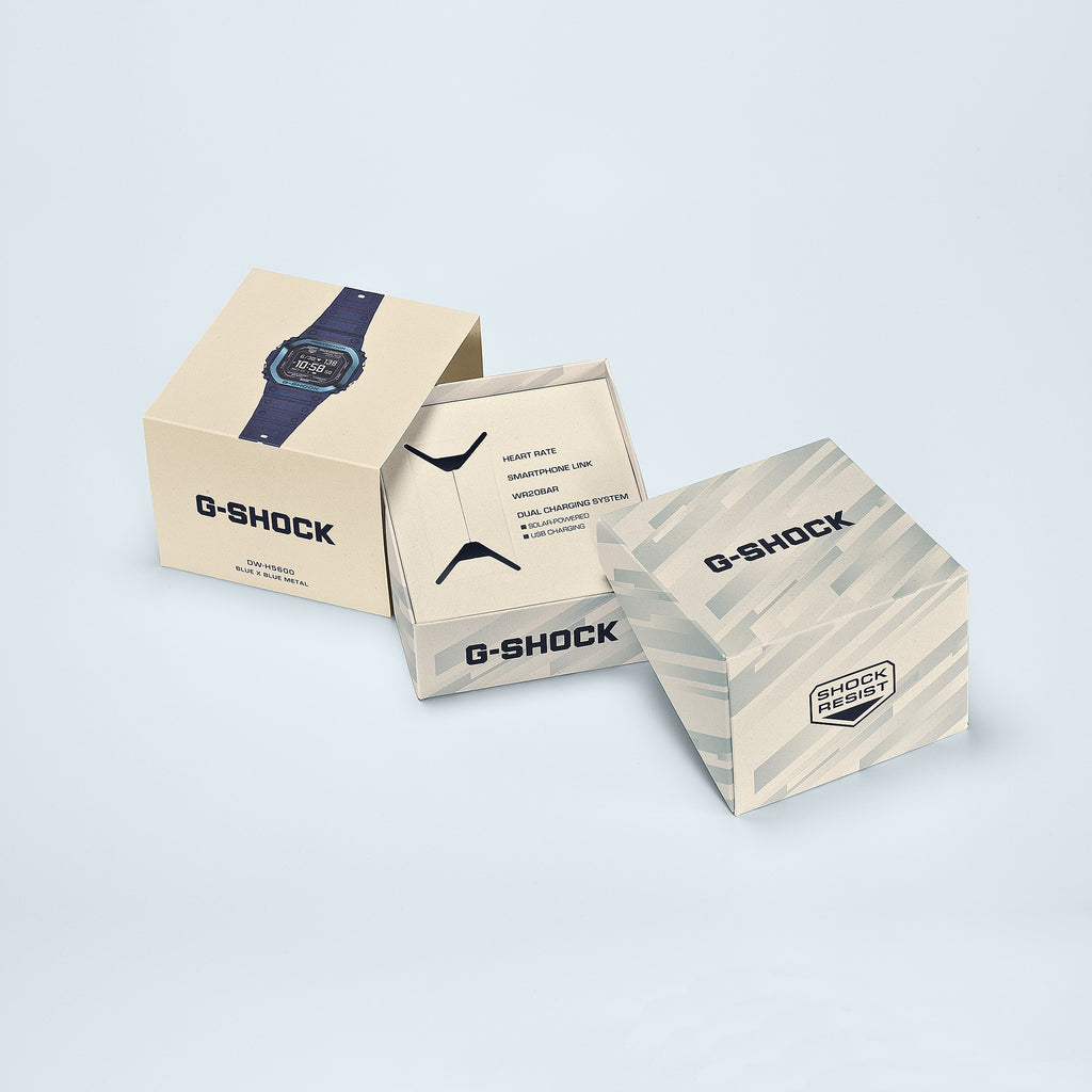 Casio Men's Blue Resin & Stainless Steel Watch | Dw-H5600mb-2er