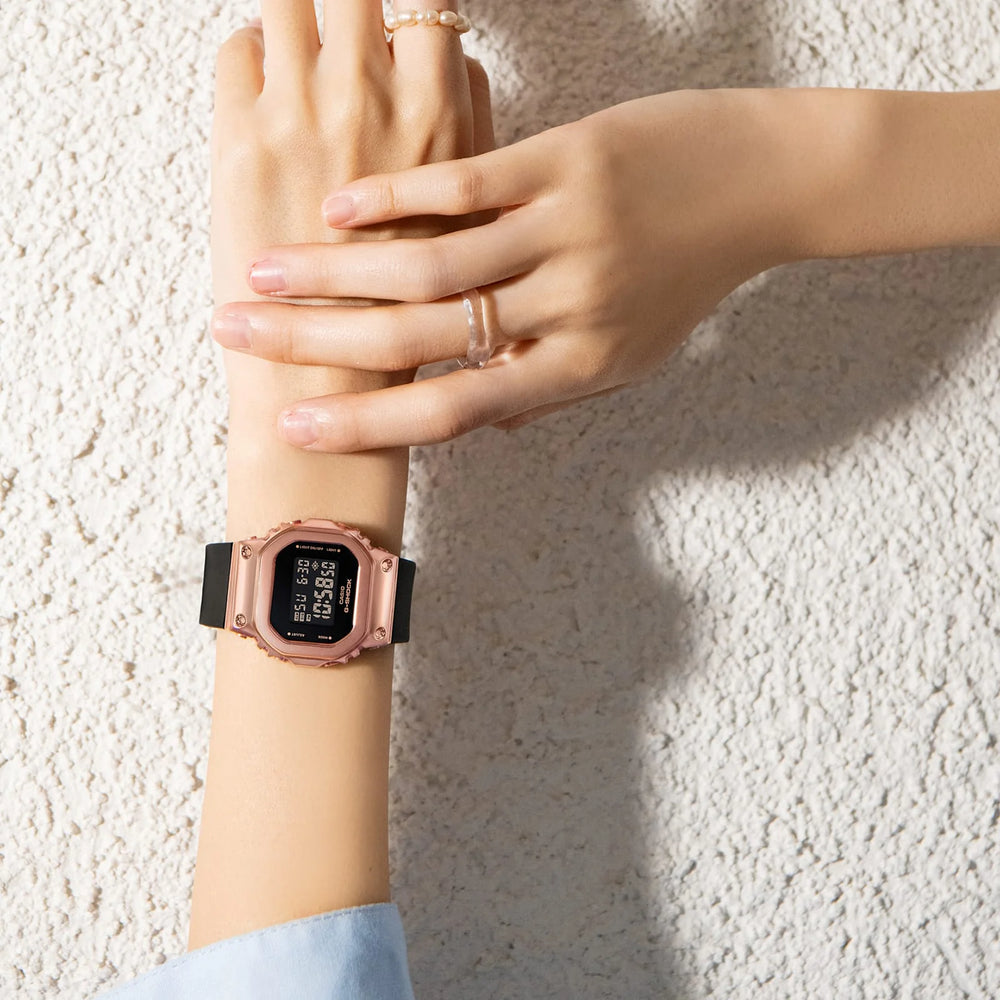 Casio G-Shock Gm-S5600pg-1er, Rose Gold/Black | Digital Watch by i-watch