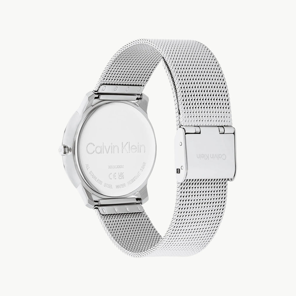 Ck Calvin Klein Men's Silver Watch, Stainless Steel | Ck1w201m0001 by i-watch