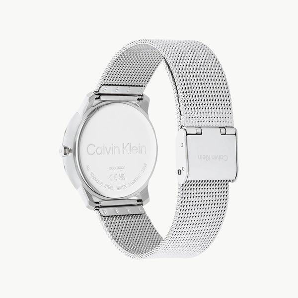 Ck Calvin Klein Men's Silver Watch, Stainless Steel | Ck1w201m0001 by i-watch