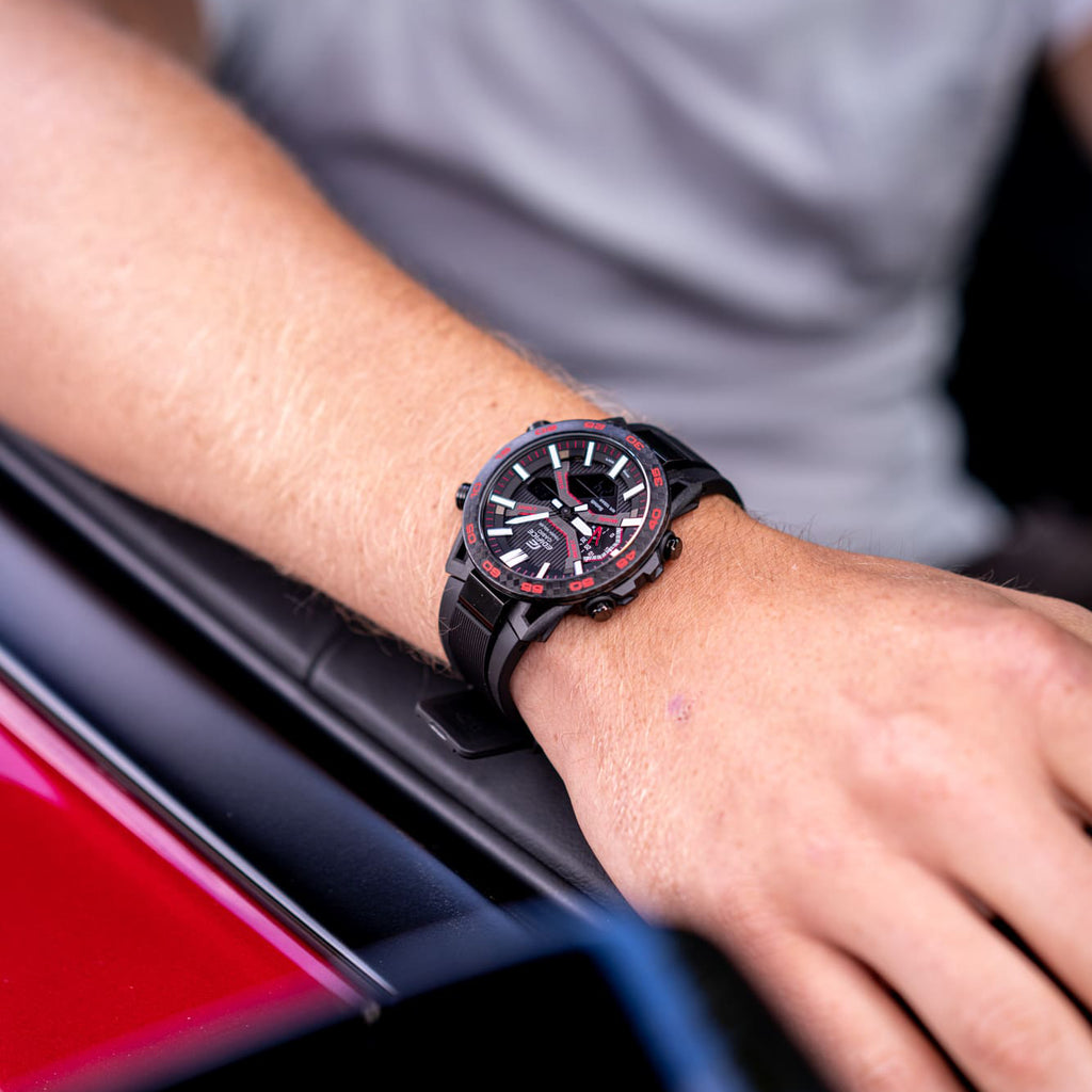 CASIO ECB-2000PB-1A الأداء الجريء - ساعة رياضية ذكية للرجال مع إمكانية الاتصال بالبلوتوث