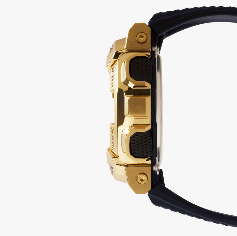 G-Shock Men's Gold & Black Watch, Resin Band | Gm-110g-1a9dr by i-watch