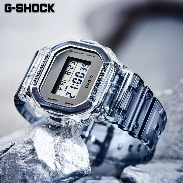 Casio G-Shock Dw-5600sk-1dr - Adventure-Ready Silver Timepiece For Men by i-watch