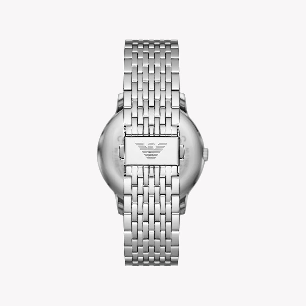 EMPORIO ARMANI Women's Watch with Silver Stainless Steel Case and Silver Stainless Steel Band-i-Watch-3
