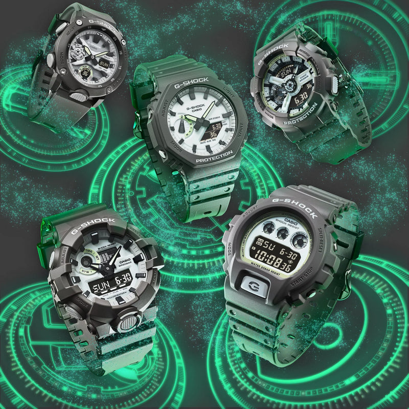 G-Shock Men's Dark Gray Resin Watch, Sporty Design | Ga-110hd-8adr by i-watch