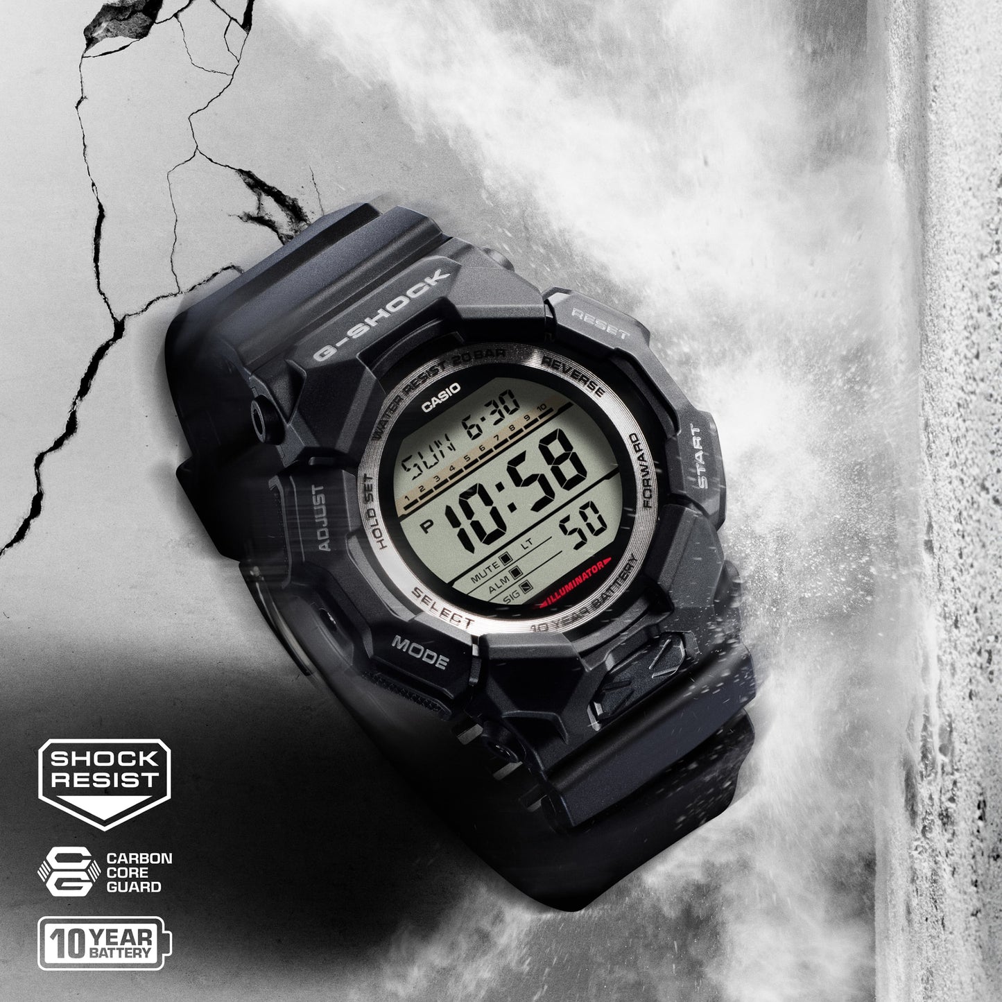 Casio G-Shock GD-010-1ER Men's Watch