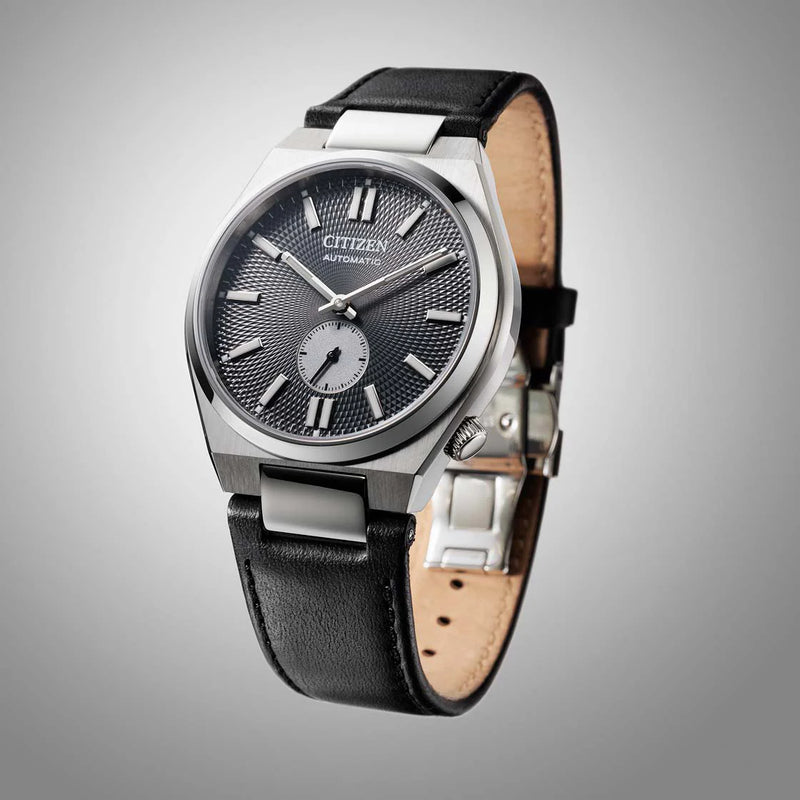 Citizen Nk5010-01h Classic Elegance - Mens Automatic Timepiece With Leather Band & Gray Dial by i-watch