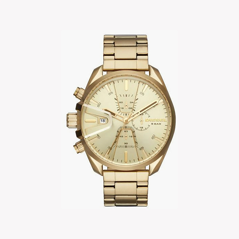 Diesel Men's Gold Stainless Steel Watch, Gold Dial | Dz4475 by i-watch