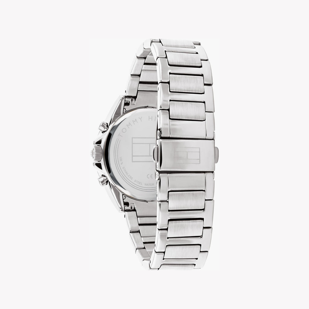 TOMMY HILFIGER SILVER SLEEK - ELEGANT WOMEN'S WATCH with stainless steel band and chic silver dial-i-Watch-3