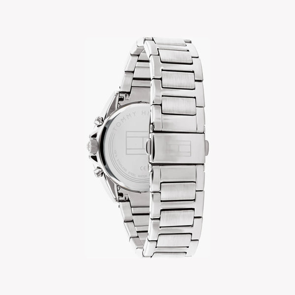 Tommy Hilfiger Men's Silver Stainless Steel Watch, Silver Dial | 1674791 by i-watch