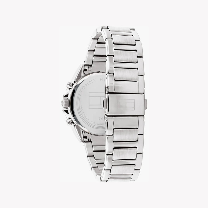 Tommy Hilfiger Men's Silver Stainless Steel Watch, Silver Dial | 1674791 by i-watch