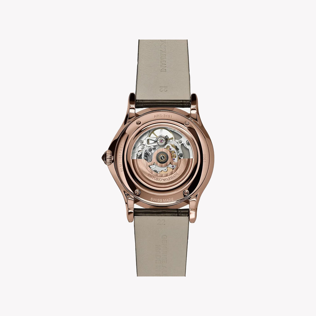 EMPORIO ARMANI ARS3401 - VIBRANT ROSE GOLD TIMEPIECE FOR THE MODERN WOMAN-i-Watch-4