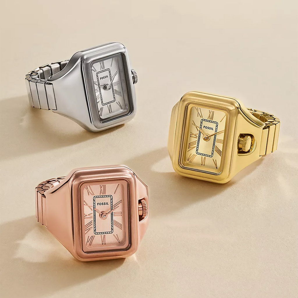 Fossil Women's Silver Stainless Steel Watch, Silver Dial | Es5344