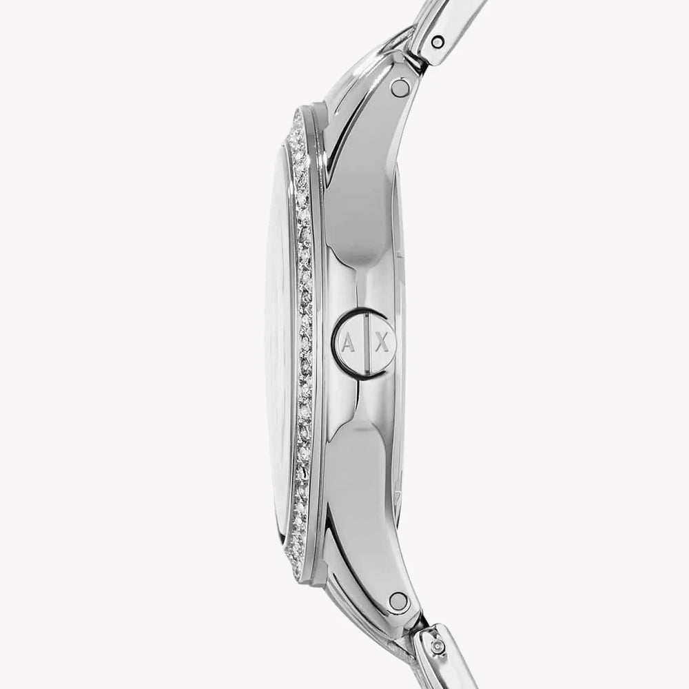 ARMANI EXCHANGE AX5215 SILVER ELEGANCE - TIMELESS SOPHISTICATION FOR THE MODERN WOMAN-i-Watch-2