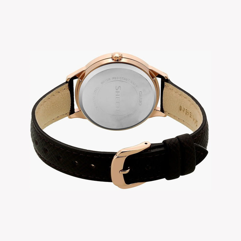 Casio She-3058pgl-5audr Elegant Versatility - Stylish Rose Gold Watch For The Modern Woman by i-watch