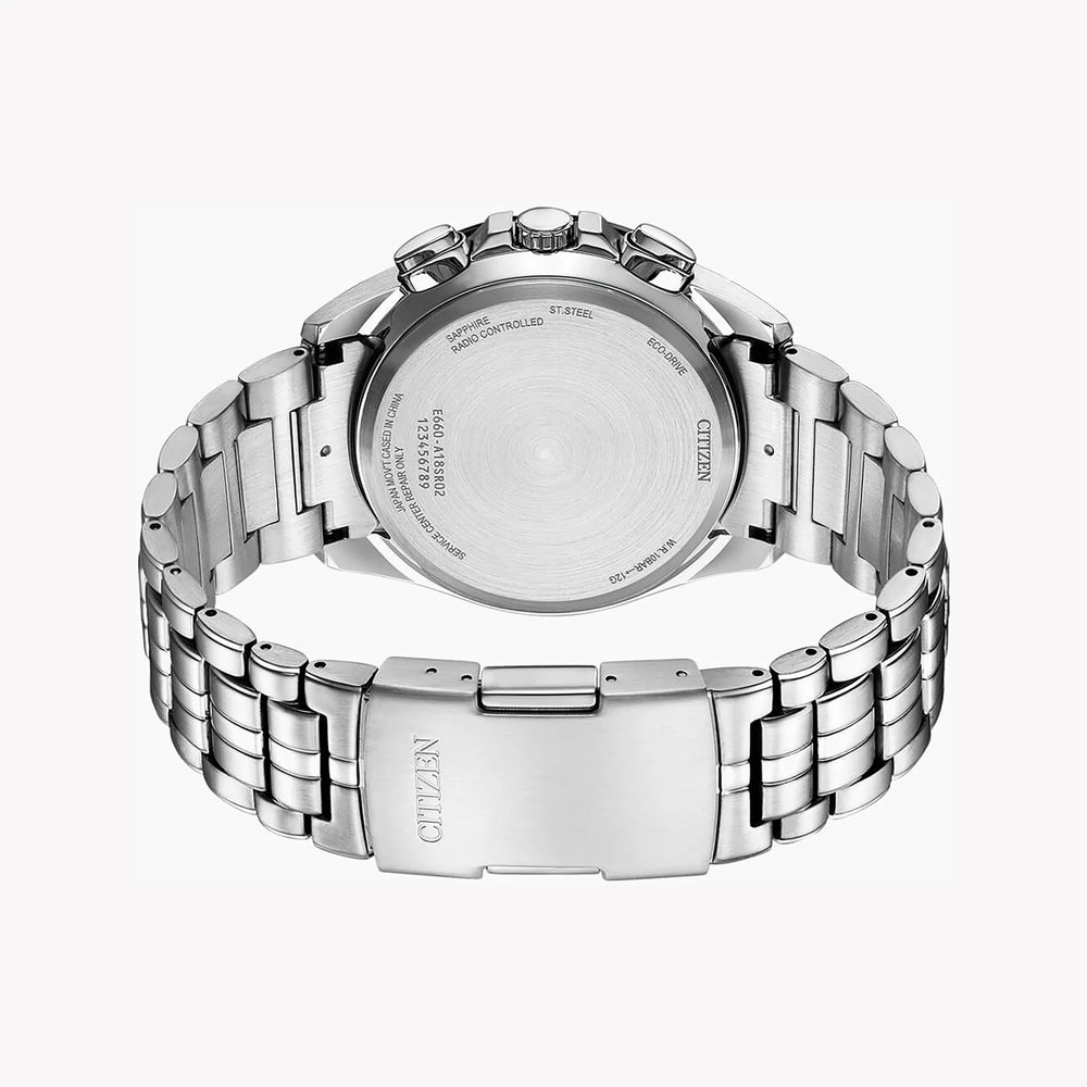 Citizen Men's Silver Stainless Steel Watch, Gray Dial | Cb5876-60e by i-watch