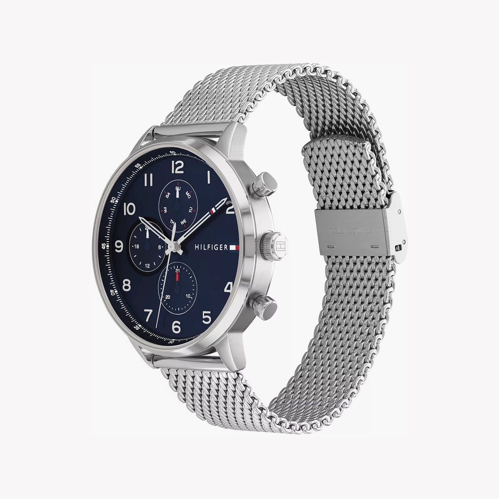 TOMMY HILFIGER 1692191 - BOLDLY SOPHISTICATED MEN'S WATCH IN STAINLESS STEEL & BLUE DIAL-i-Watch-2