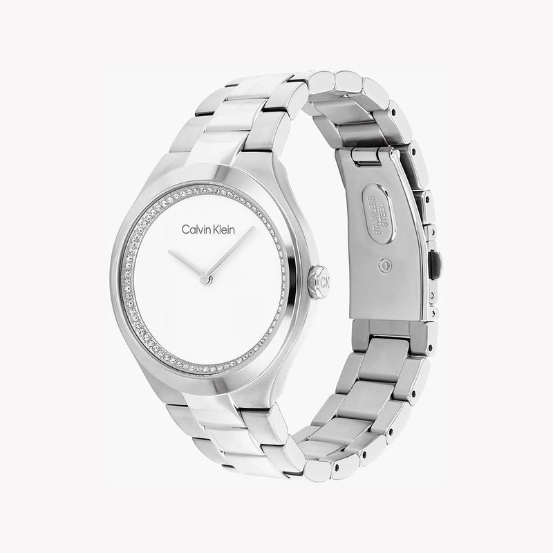 Ck Calvin Klein Women's Silver Stainless Steel Watch | Mod. 25200365 by i-watch