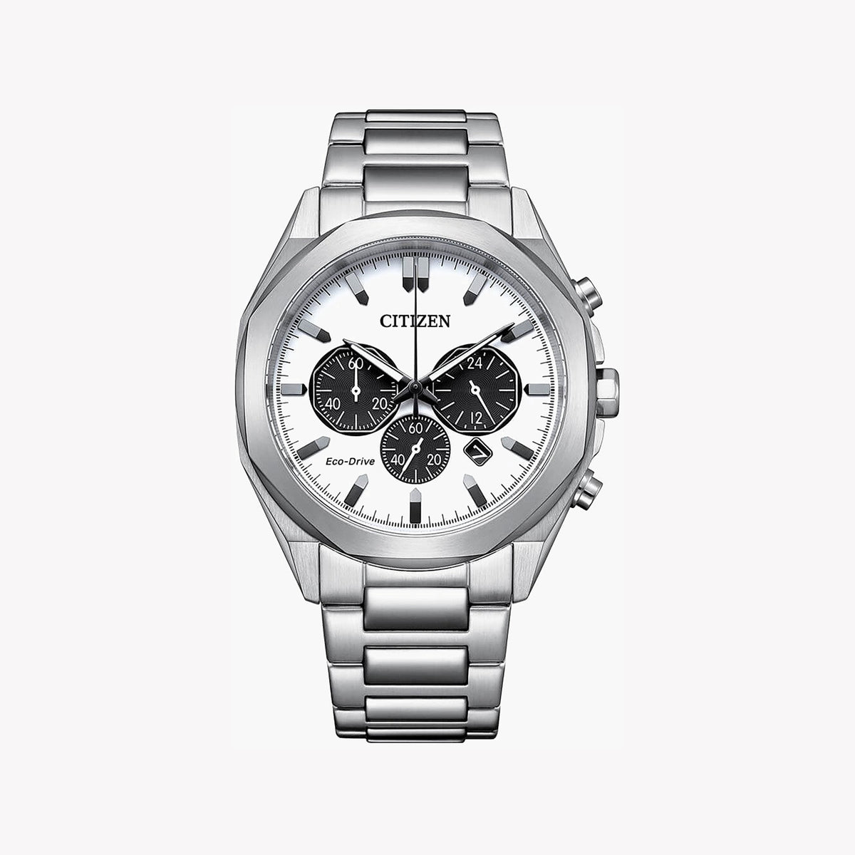 CITIZEN CA4590-81A CHRONOGRAPH - MODERN MASTERY IN SILVER STYLE Men's Watch with Multi-Dial Precision