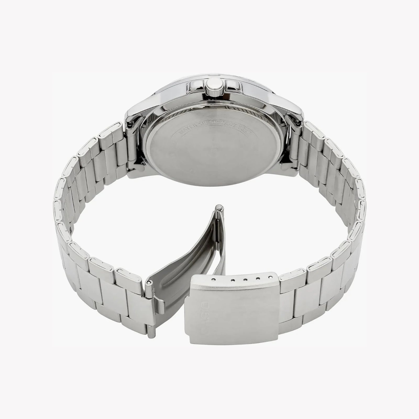 Timeless Elegance Men's Silver Watch, Green Dial | Mtp-Vd01d-3bvudf by i-watch