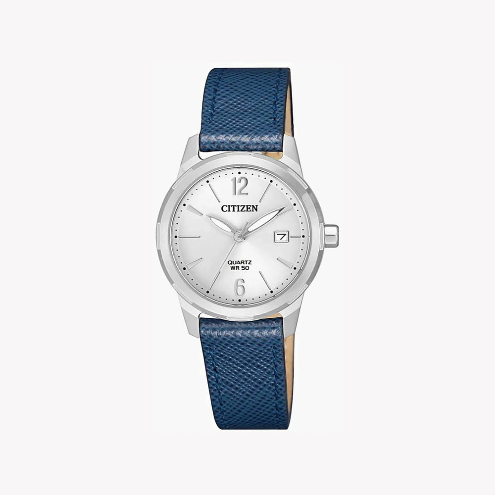 Citizen Eu6070-19a - Elegant Blue & Silver Women's Watch - Stunning Style & Precision Quartz by i-watch