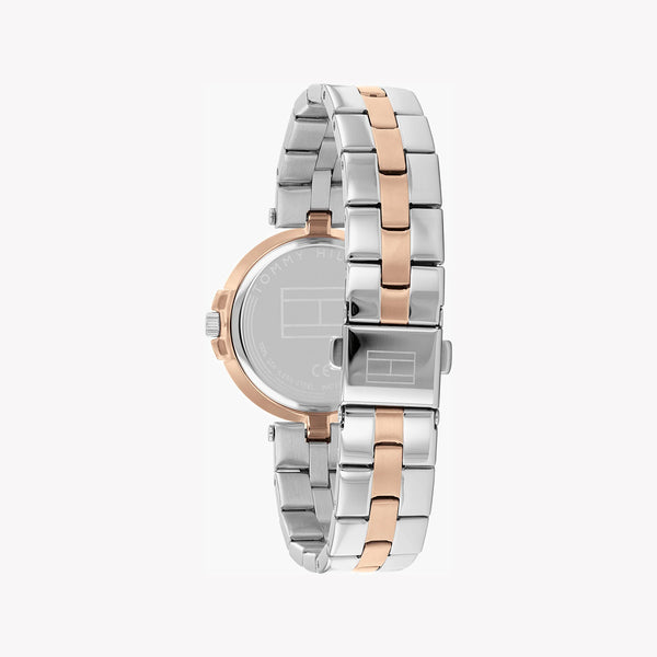 Tommy Hilfiger Women's Silver/Brown Watch, Stainless Steel | 1782377 by i-watch