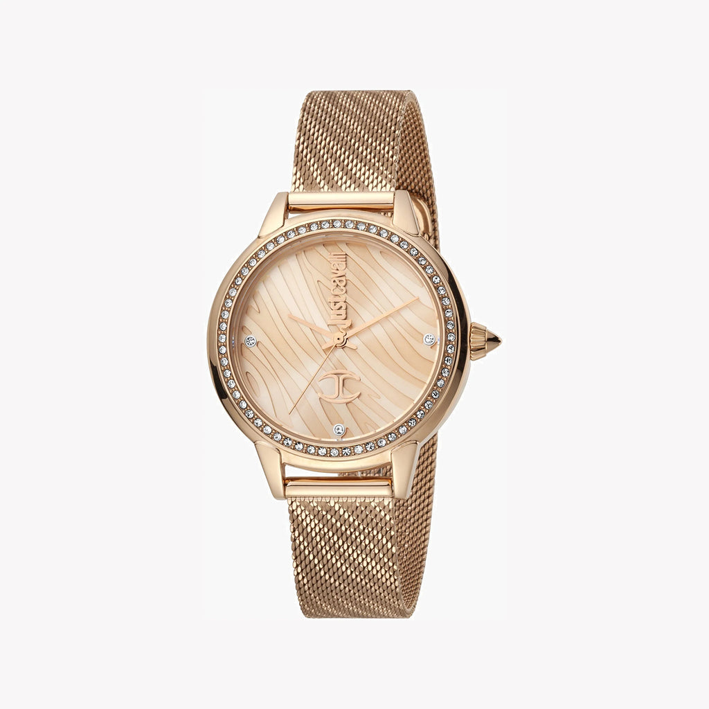 JUST CAVALLI Women's Watch with Rose Gold Stainless Steel Case and Rose Gold Stainless Steel Band-i-Watch-2