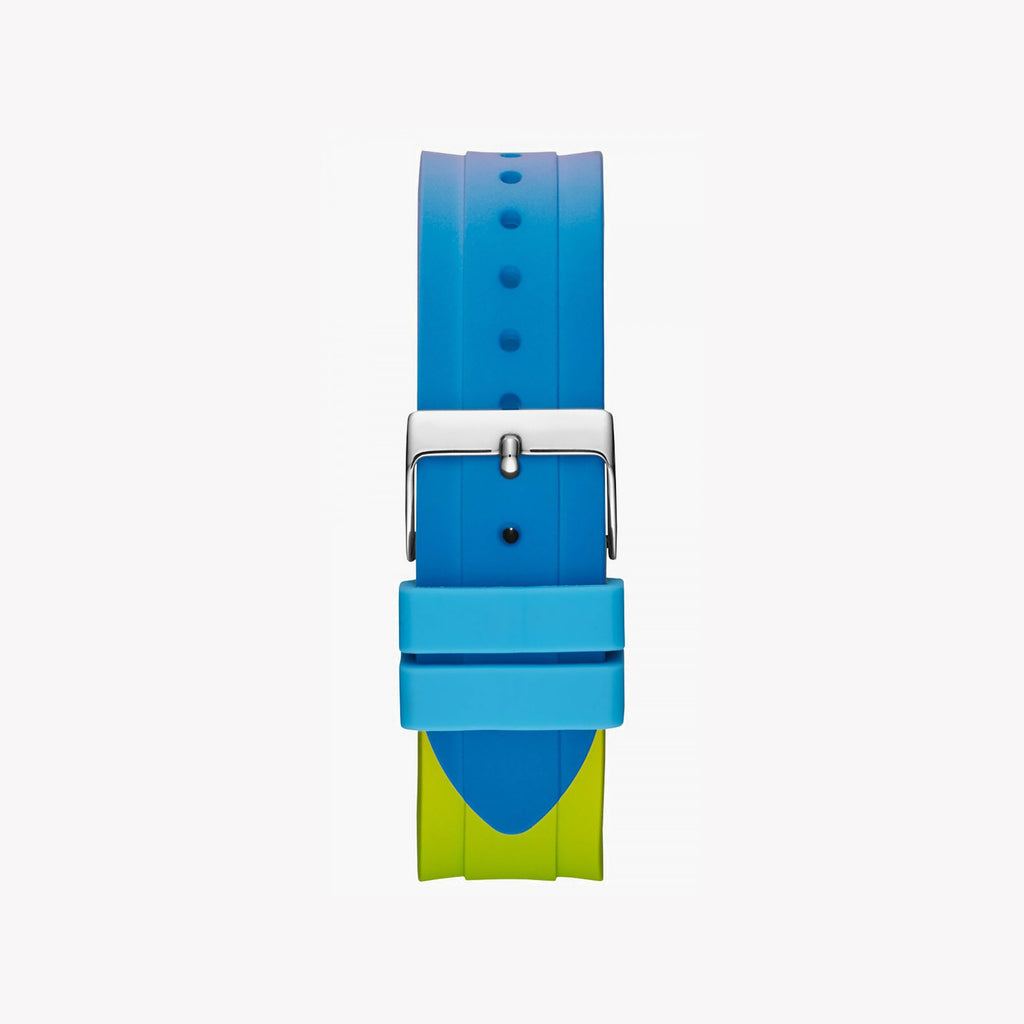 GUESS W0979L28 VIBRANT SPIRIT - BOLD BLUE & MULTICOLOR RUBBER WOMEN'S WATCH-i-Watch-3