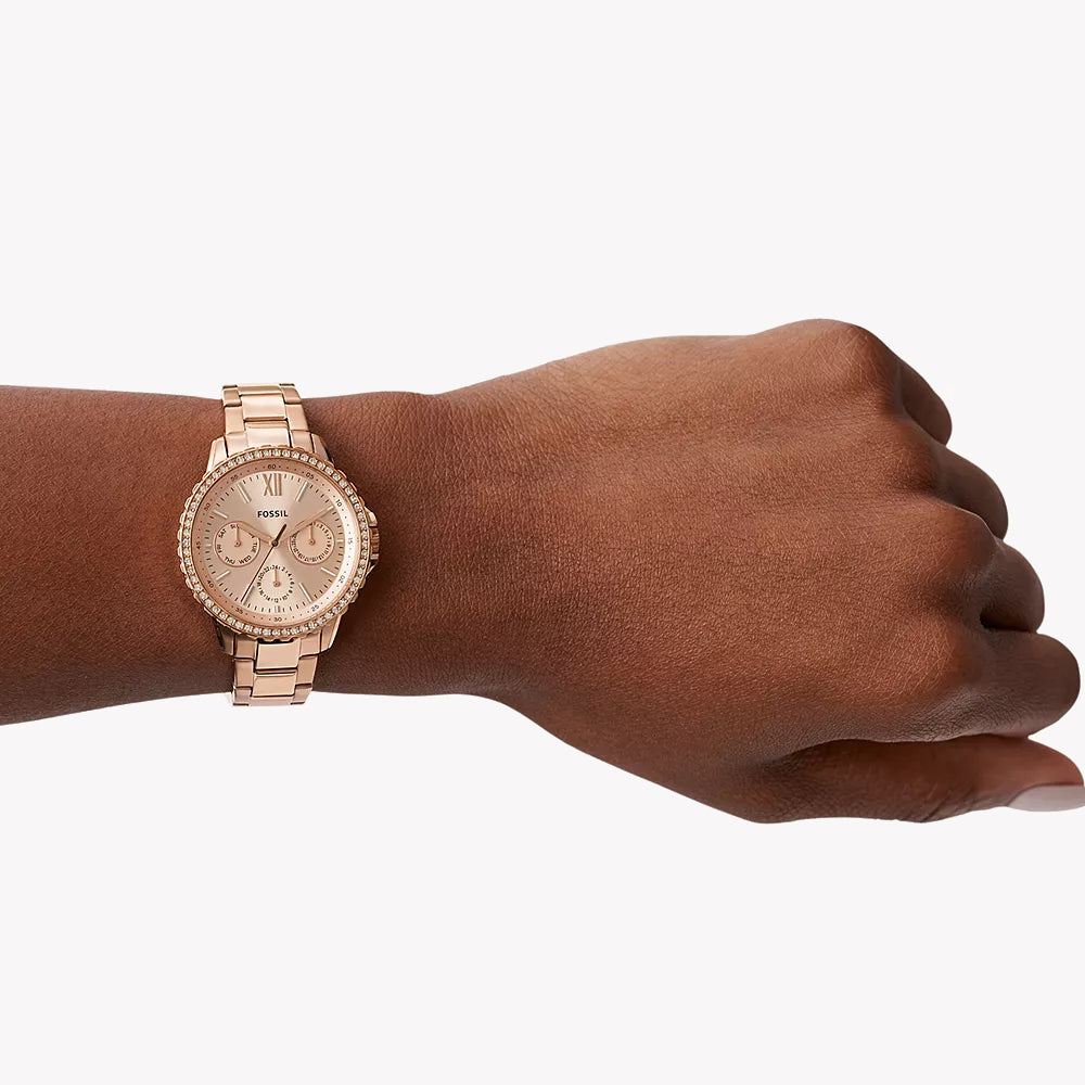 FOSSIL ES4782 ELEGANT ROSE GOLD TIMEPIECE - CHIC SOPHISTICATION FOR MODERN WOMEN-i-Watch-4