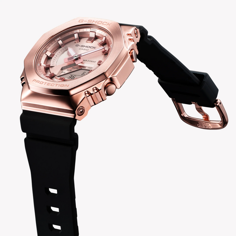 G-Shock Gm-S2100pg-1a4dr - Elegant Rose Gold Resilient Timepiece For Adventurous Women by i-watch