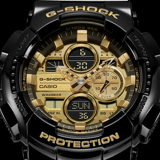 CASIO G-SHOCK GA-400GB-1A4 - BOLD ADVENTURE SERIES Men’s Watch with black resin band and vibrant digital dial-i-Watch-6
