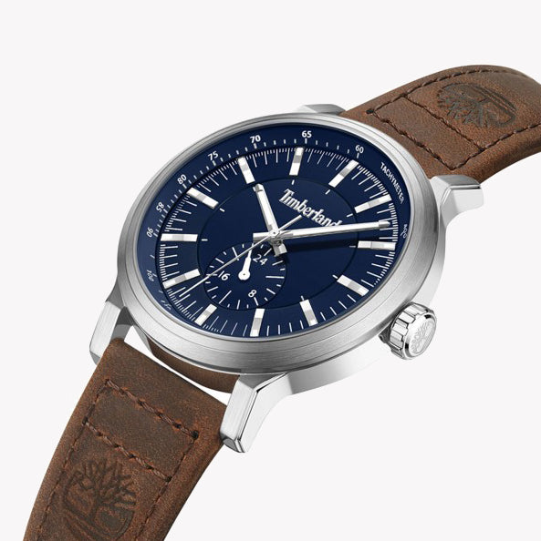 TIMBERLAND TDWGF2231001 RUGGED ELEGANCE - MEN'S STAINLESS STEEL & LEATHER TIMEPIECE-i-Watch-3