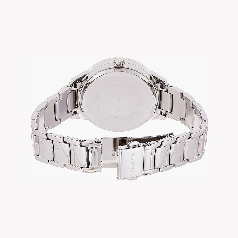 Casio She-3058d-7audr Elegant Adventure - Timeless Women's Watch With Stunning Silver Design by i-watch