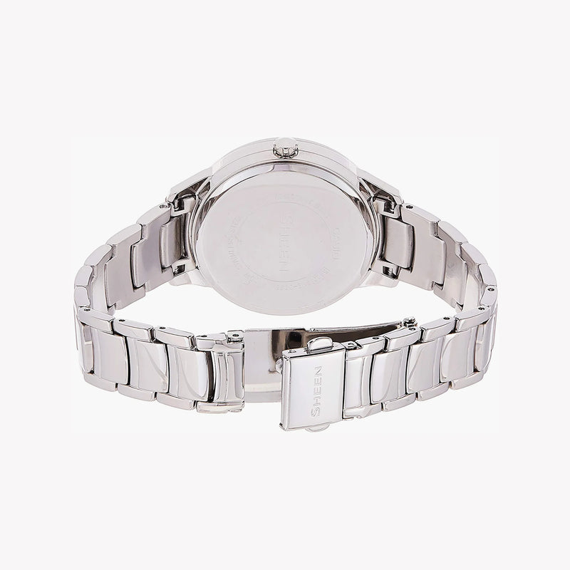 Casio She-3058d-7audr Elegant Adventure - Timeless Women's Watch With Stunning Silver Design by i-watch