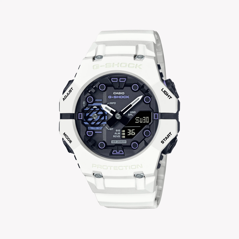 Casio G-Shock Ga-B001sf-7adr Adventurer's Ally - Men's White Resin Watch With Black Dial by i-watch